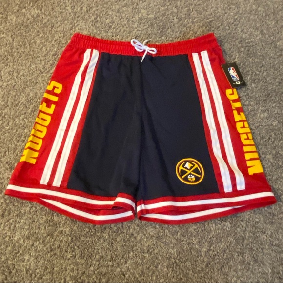 Official NBA Denver Nuggets shorts - Picture 1 of 5